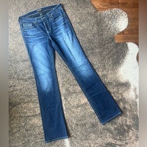 Big Star Dark Wash Bootcut Jeans. Size 29 Extra Long.